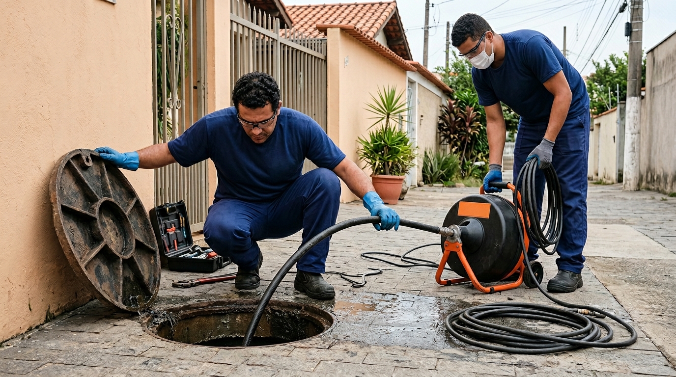 Desentupimento de Esgoto em Cascavel‑PR