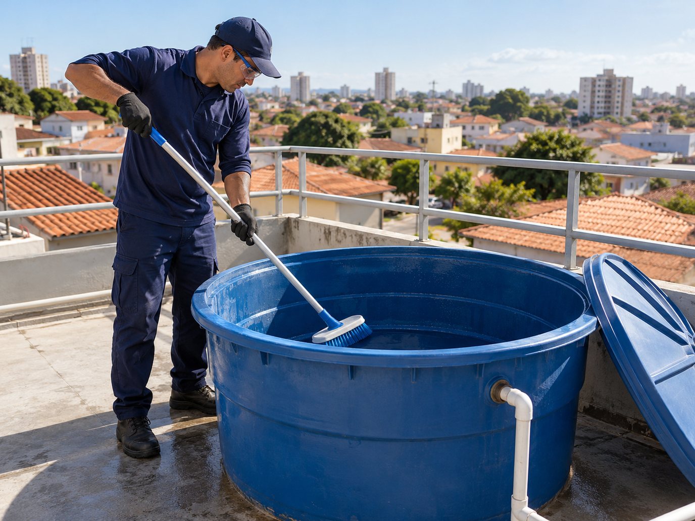 Limpeza de Caixa d'Água em Cascavel‑PR