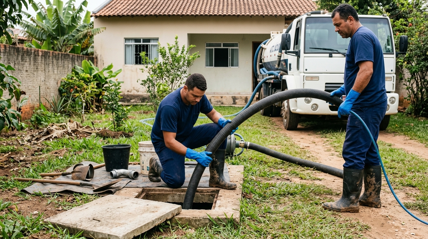 Sucção de Fossa em Cascavel‑PR